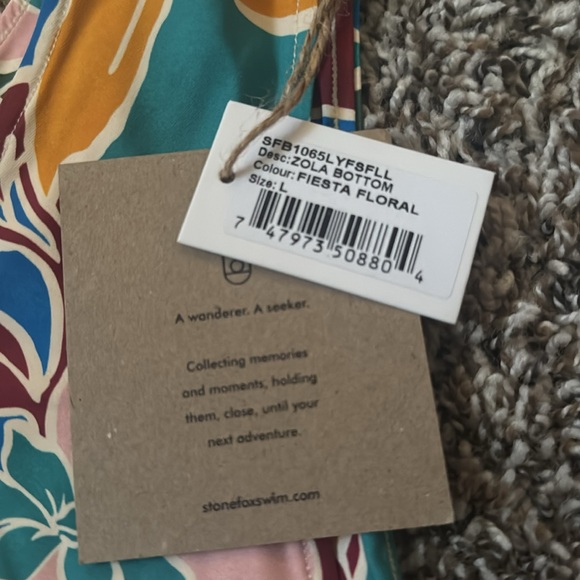 Revolve Stone Fox Swim Bikini Bottom - Picture 4 of 4